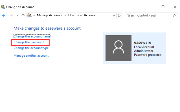 microsoft windows 10 password reset tool