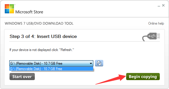 how to burn iso file to usb on windows 10