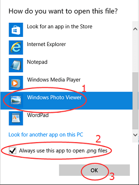 windows 10 picture viewer missing