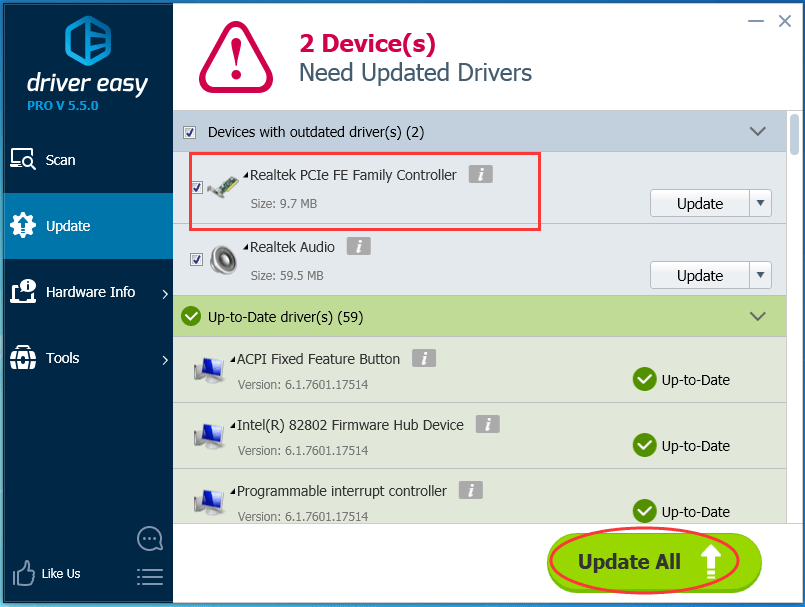 realtek ethernet controller driver windows 7 hp