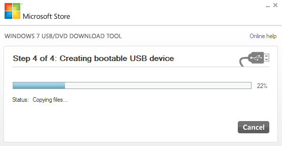 create bootable usb windows 7 from iso image