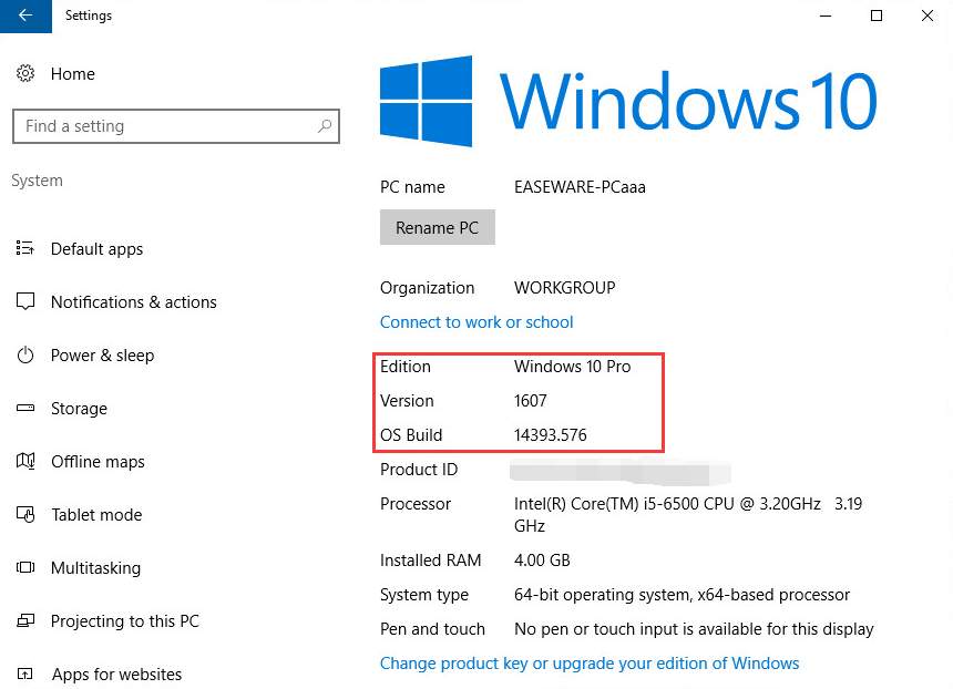 how to check windows 10 progress