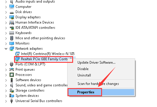 realtek pcie gbe family controller driver windows 10