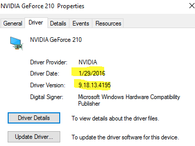 best nvidia driver windows 10