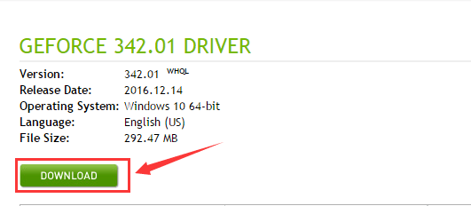 Geforce 342.01 driver windows online 10 64 bit español