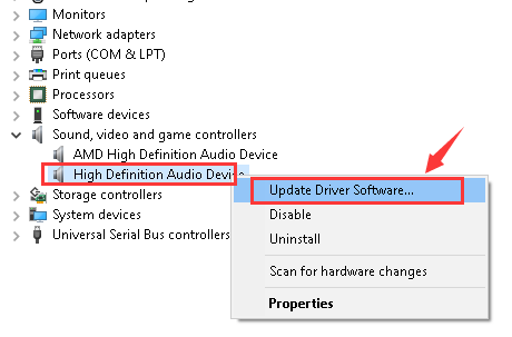 solnedgang Busk bølge 5 Steps to Fix Sound/ Audio Issues on Windows 10 - Driver Easy