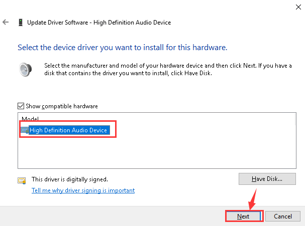 audio issues windows 10