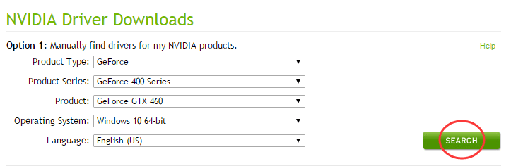 GeForce GTX 460 Driver Download for Windows Easily Driver Easy
