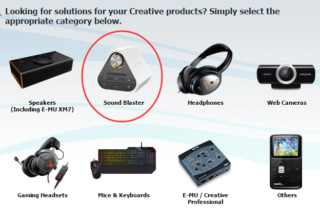 install new creative sound blaster z drivers