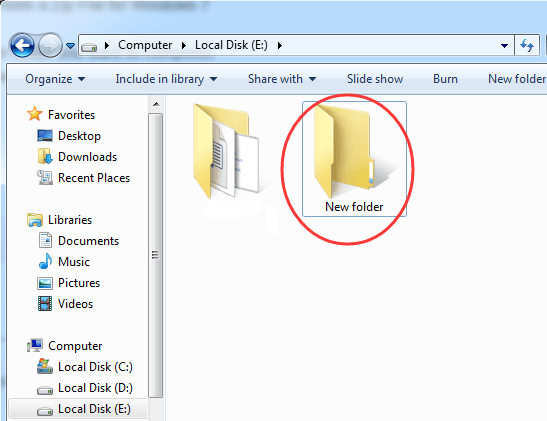 creating zip folder windows 10
