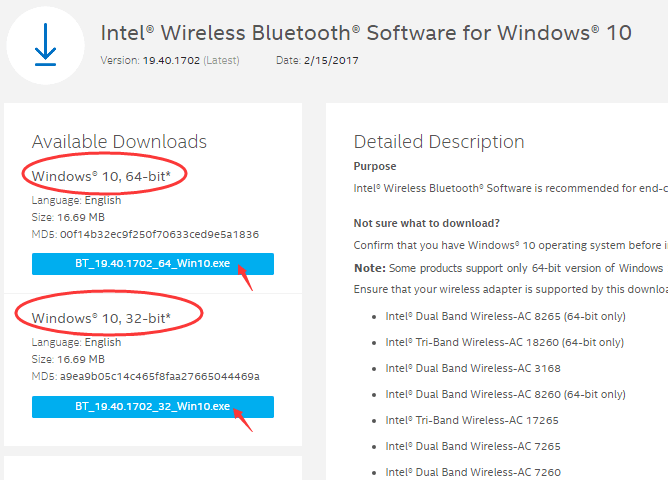 intel dual band wireless ac 7265 adapter rollback driver