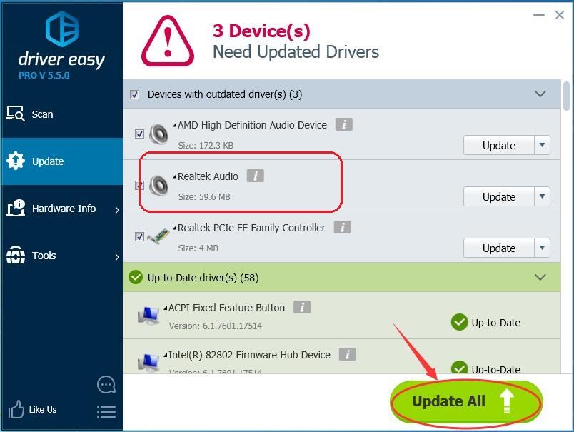 smbus controller driver update