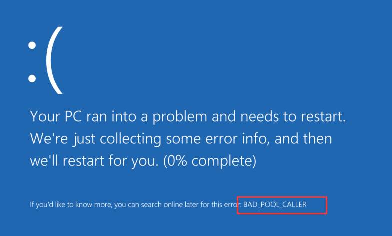 How to Fix Bad Pool Caller Error on Windows 10