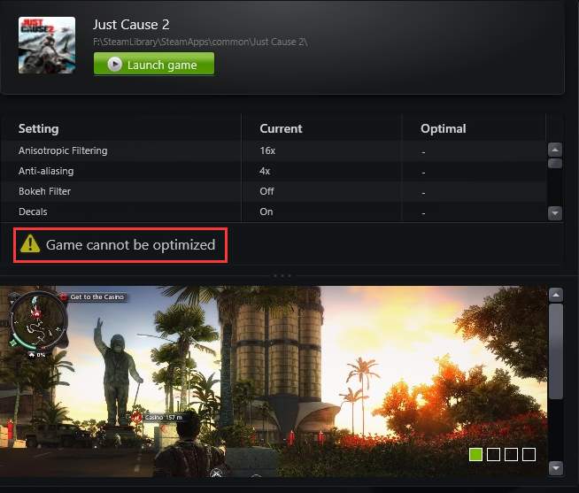 Geforce Experience Game Cannot Be Optimized Solved Driver Easy