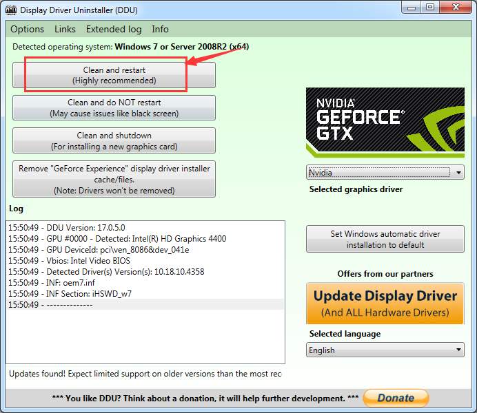 geforce experience wont optimize