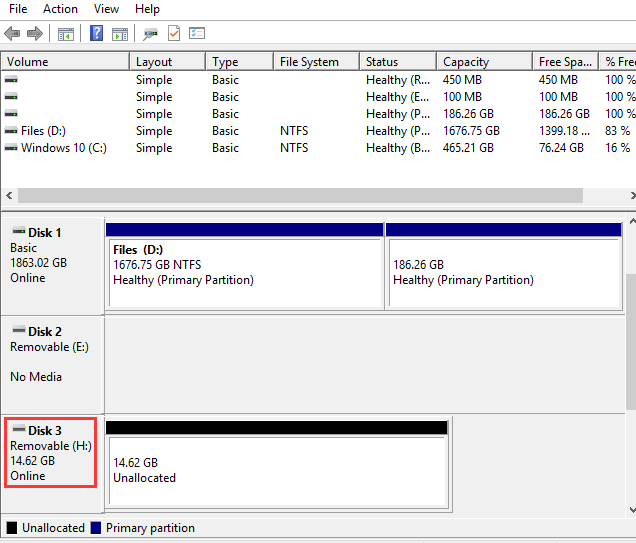 usb files not showing up