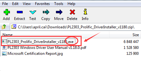 prolific serial to usb windows 10 driver