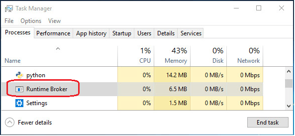 Task Manager Fix Windows 10