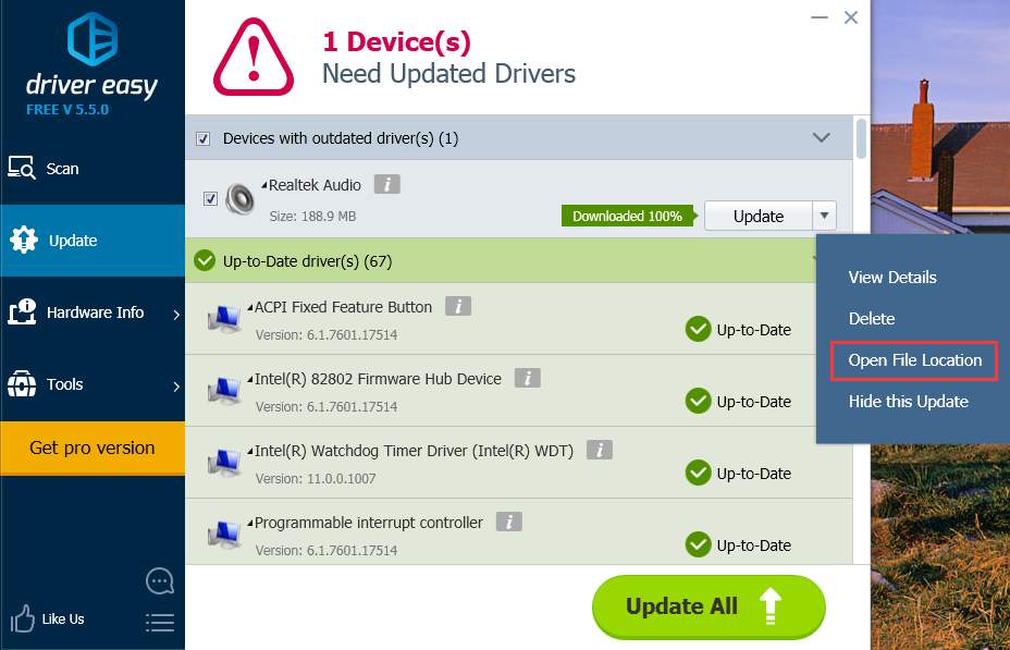 updating drivers