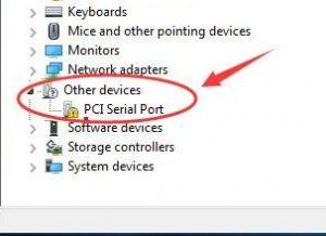 drivers for a pci serial port windows 7