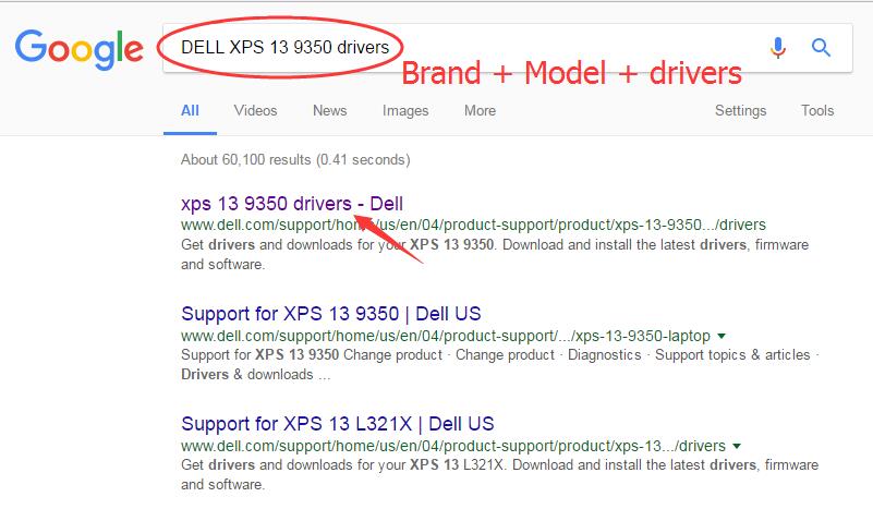 dell xps drivers