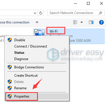 limited wireless connection windows 10