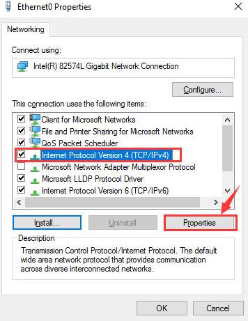 local area connection doesnt have a valid ip configuration virtualbox