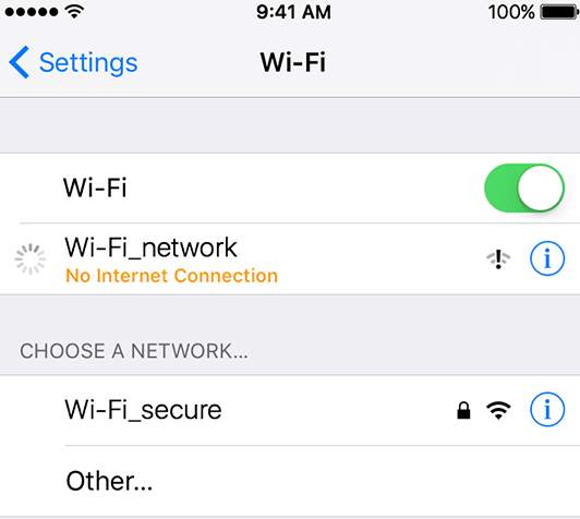 iphone wont connect to wifi