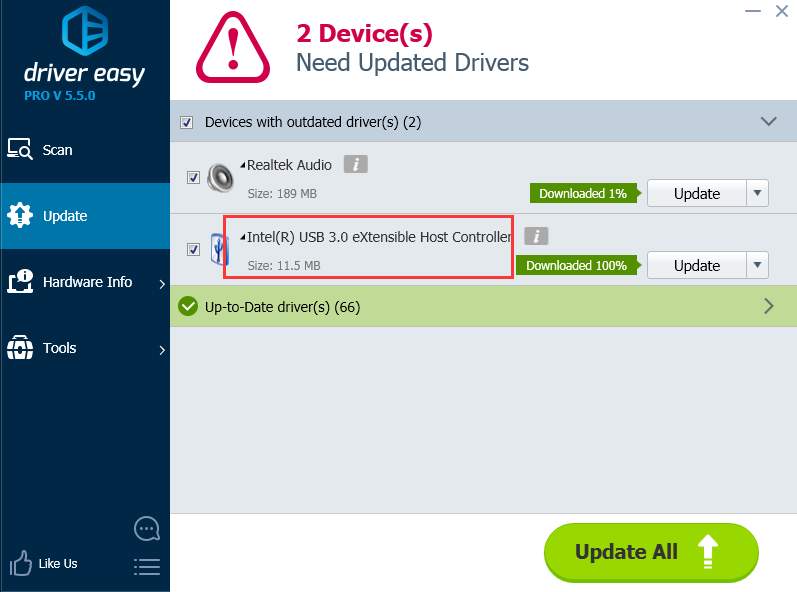 intel exstensible usb 3.0 driver windows 10