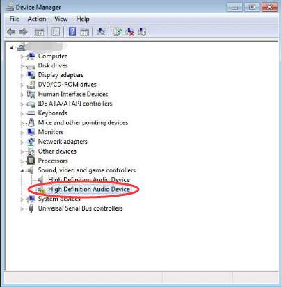 high definition audio device driver windows 7 ultimate