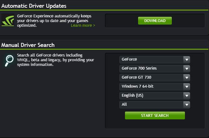 Descargar nvidia geforce experience online 64 bits windows 10