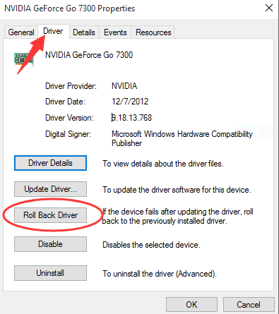 nvidia is not showing up under display adapters