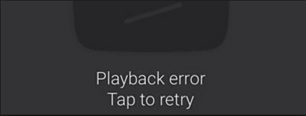 Что значит playback error на андроид