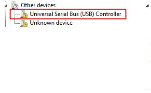 Universal serial bus controller driver
