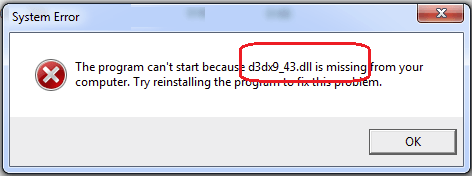 Easy To Fix D3dx9_43.Dll Missing On Windows - Driver Easy