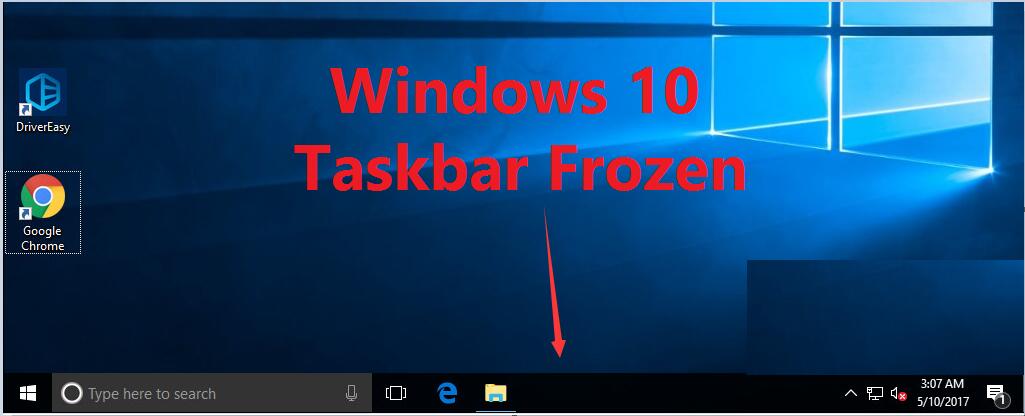 windows 10 taskbar and desktop constantly refreshing