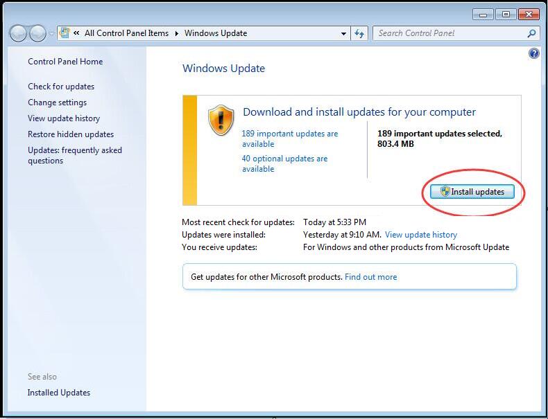 install a dll file in windows 7