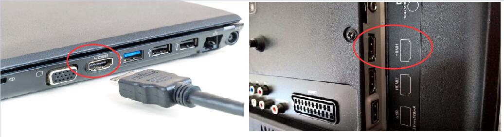hvordan man bruger vejkryds Kammer How to Connect Laptop to TV with HDMI [with Pictures] - Driver Easy
