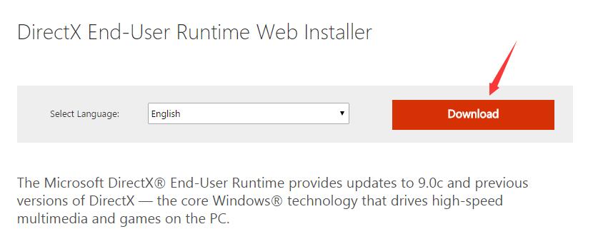 directx end user runtime for windows 10