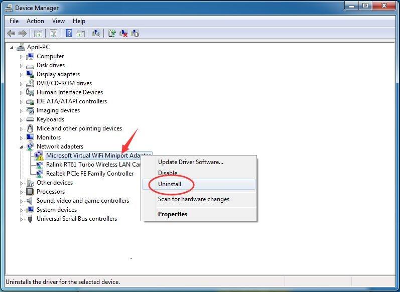 microsoft wi fi direct virtual adapter drivers