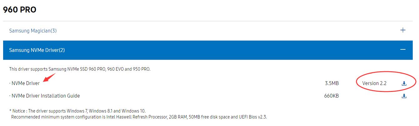 samsung nvme driver for mac