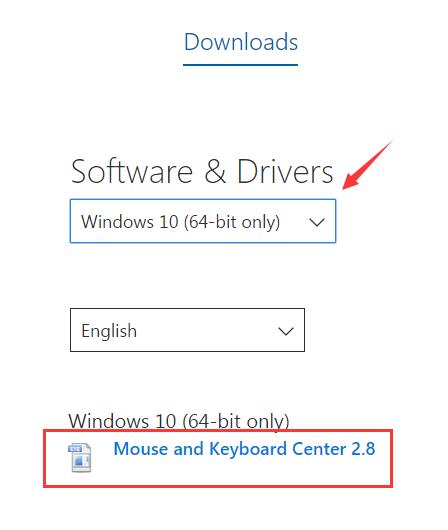 microsoft keyboard drivers windows 7