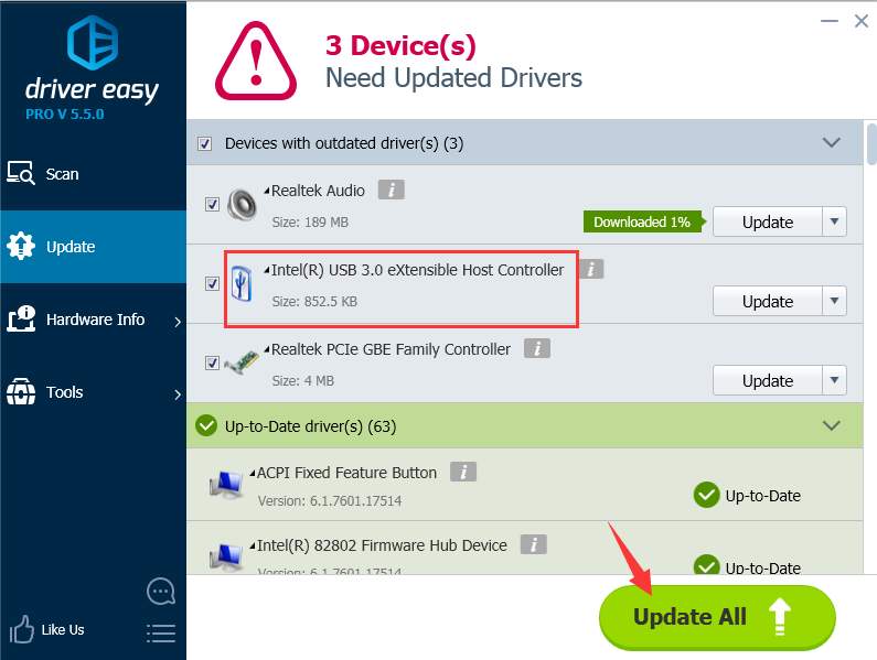 asus driver download just gives me a .sys file