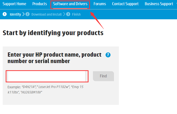 change printer status to online hp