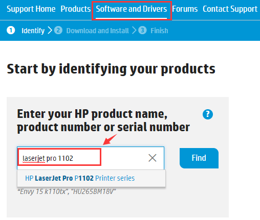 change printer status to online hp