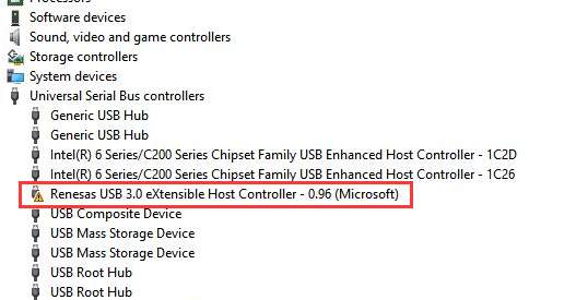 bluetooth usb host controller doesnt have a driver