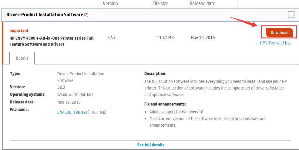 updating hp envy 4500 printer driver