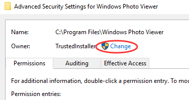 windows 10 you require permission from yourself