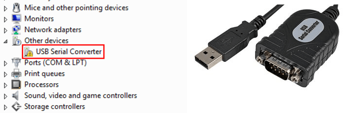 usb serial controller d w10