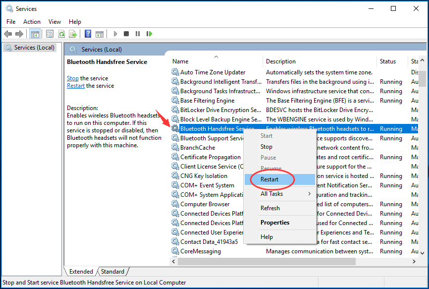 Bluetooth headset paired but best sale not connected windows 7